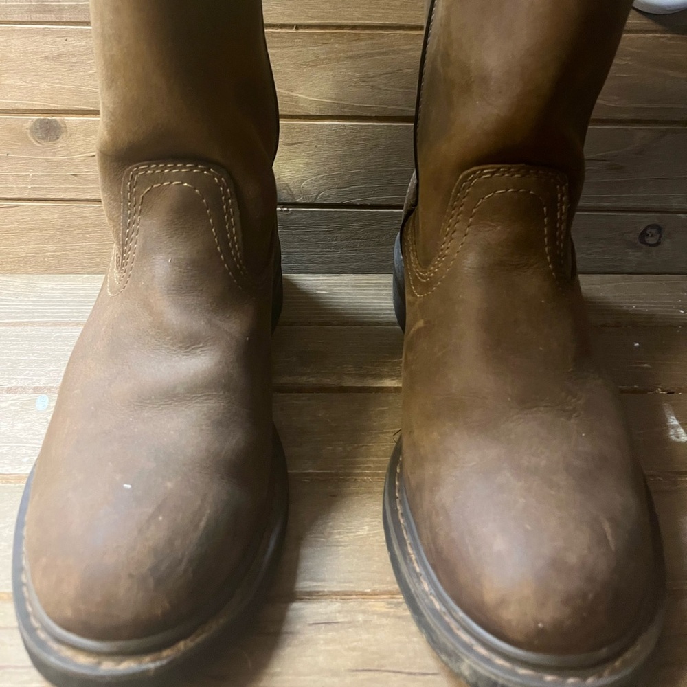 Brazos  men’s deadbolt boots, waterproof leather sz 8 M